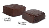 Kettle Creek Snacks Southern Spirits Sampler - Tennessee Whiskey Fudge & Kentucky Bourbon Fudge (Non-Alcoholic) 12 - 2 Oz. Individually Wrapped