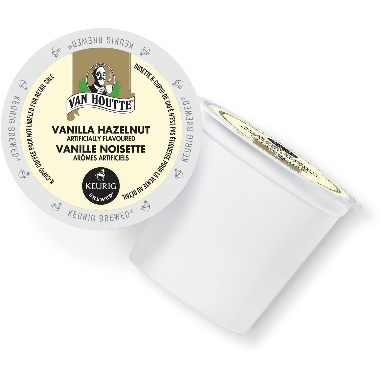 Green Mountain Van Houtte Vanilla Hazelnut Coffee Portion Pack for Keurig Brewers 24 Count