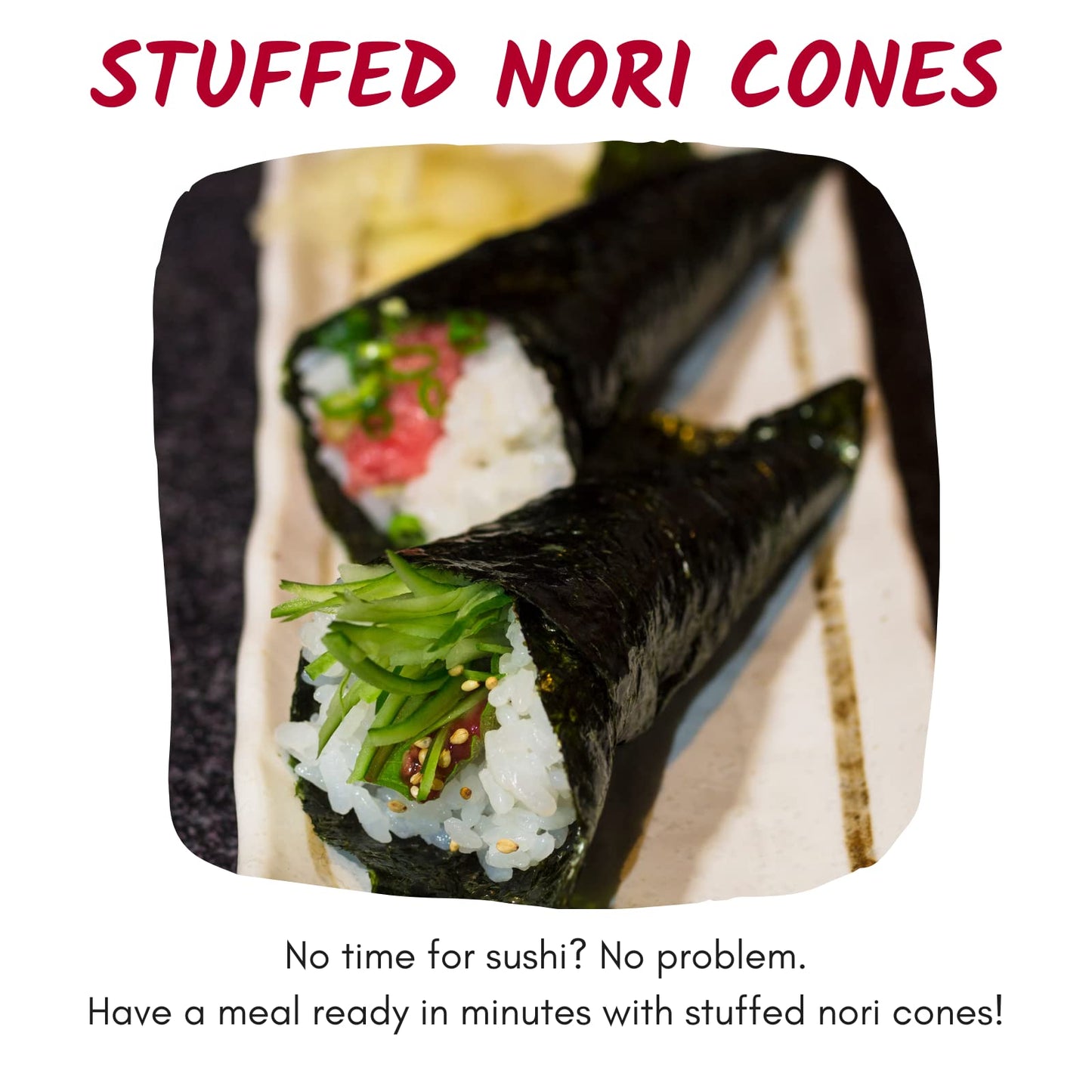 Emerald Cove Organic Toasted Nori, Dried Seaweed Sheets for Sushi, Kimbap, Onigiri, Musubi, Product of Korea, Resealable Bag, 10 Sheets (1 pack)