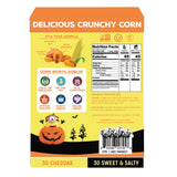 LOVE CORN Variety Pack, Featuring Cheddar & Sweet and Salty, 0.35 oz x 60 Delicious Crunchy Corn Healthy Family Snacks Gluten Free, Kosher, NON-GMO
