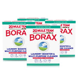 20 MULE TEAM Borax Powder, 65 Ounce, 4 Count, All Natural Laundry Booster & Multi-Purpose Household Cleaner for Kitchen and Bathroom, Stain & Odor