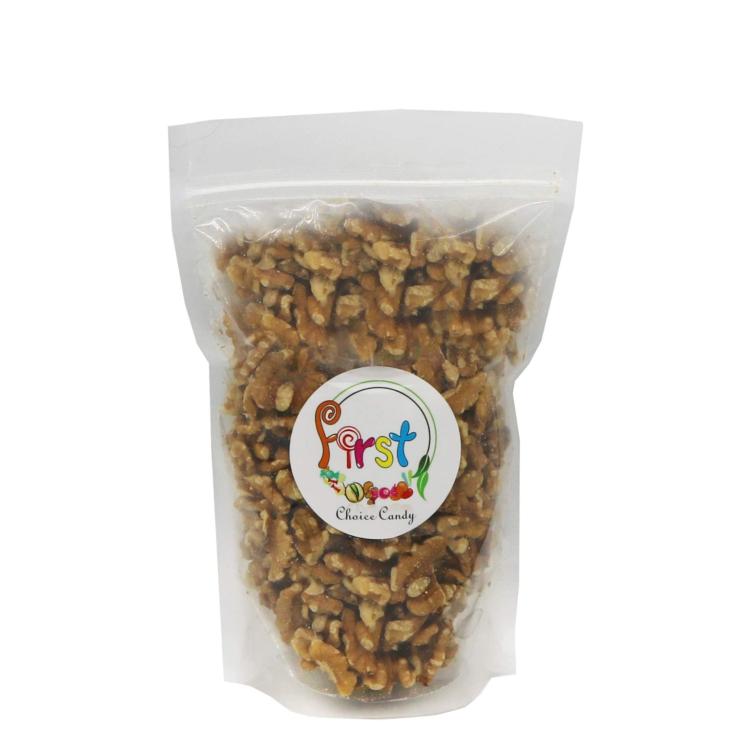 FirstChoiceCandy Gourmet Raw Natural Unsalted Walnuts (1 Pound)