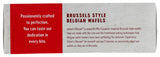 Julians Recipe, Waffles Belgian, 9.6 Ounce