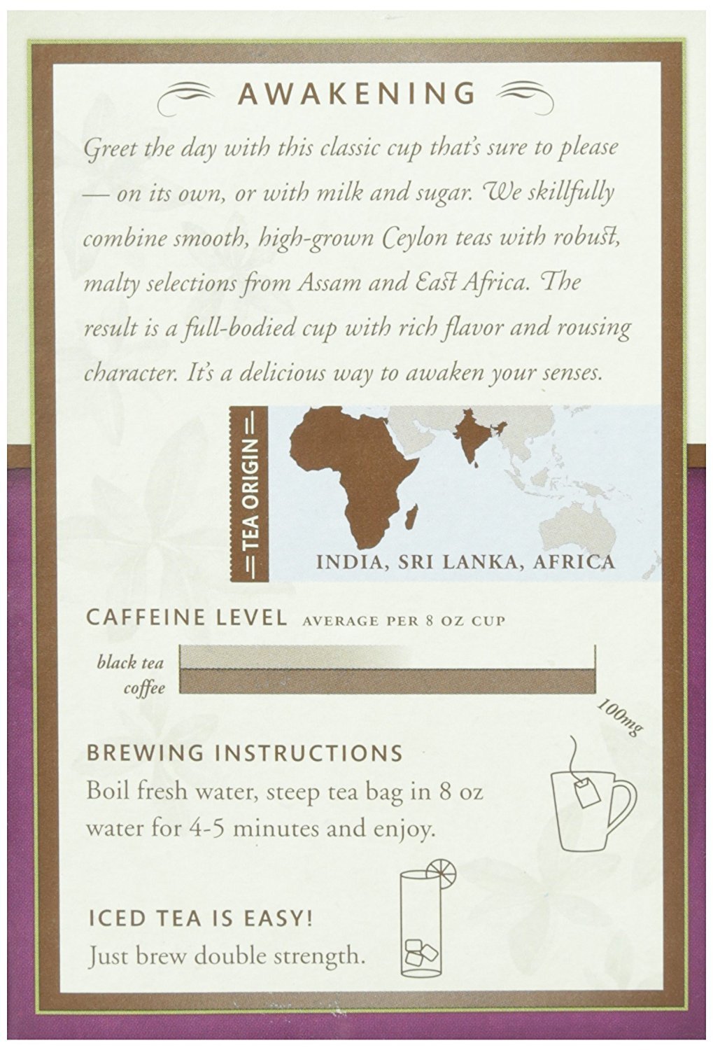Choice Organic, English Breakfast Tea, 16 ct
