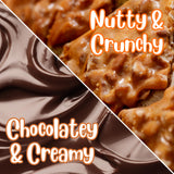 Gourmet Milk Chocolate Covered Peanut Brittle Gift Box by Its Delish, 16 Oz (1 Lb) | English Toffee Squares | Handmade Old-Fashioned Style