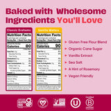Gluten Free Partake Mini Classic Graham Crackers & Vanilla Wafer Cookies Variety Pack - Vegan - Free From the Top 9 Allergens Including Dairy, Wheat