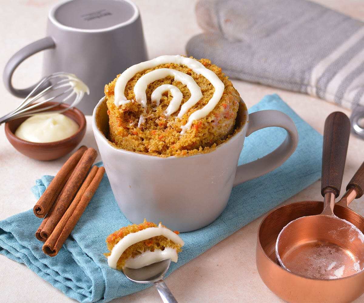 Savory Spice Spiced Carrot Mug Cake Spice & Easy (2.4 oz) - Microwavable Carrot Cake Mix & Starter for Mug Cakes & Mini Cupcakes