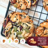 Raw Deluxe Unsalted Mixed Nuts- Premium Quality Kosher Mixed Nuts Snack by We Got Nuts- Natural Rich Flavor Cashews, Walnuts, Almonds, Pecans