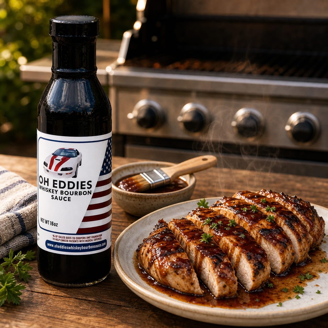 Oh Eddie's Competition Award Whiskey Bourbon Sauce