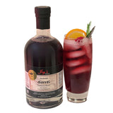JOY'S ISLAND SPICE SORREL HIBISCUS ELIXIR - Non-Alcoholic Cocktail Mixer & Mocktail - Caribbean Botanical Aperitif - Award Winning - Ginger, Cinnamon