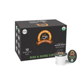 Alex's Low Acid Organic Coffee Caffeine Fiend Single-Serve Pods Variety Pack