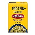 Barilla Protein+ (Plus) Farfalle Pasta, 14.5 Ounce - plant based - Made from Lentils, Chickpeas & Peas - Non-GMO, Kosher Certified