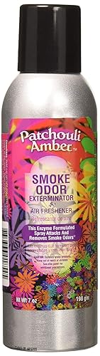 Smoke Odor Exterminator Spray, Patchouli Amber, 7 Ounce, 7 oz