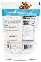 Grandma Emily Almond Vanilla Super Crunch Granola Custer Cereal with Rolled Oats, Brown Sugar, Puffed Rice, and Almonds, 9 ounces (Pack of 2)