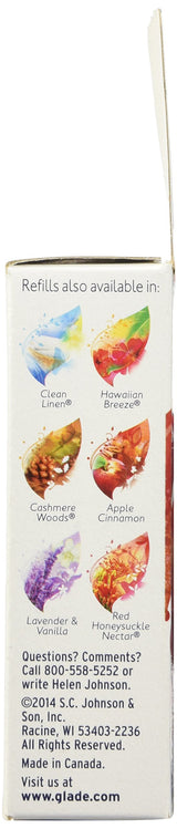 Glade Sense & Spray Automatic Air Freshener Refill, Apple Cinnamon, 0.43 oz