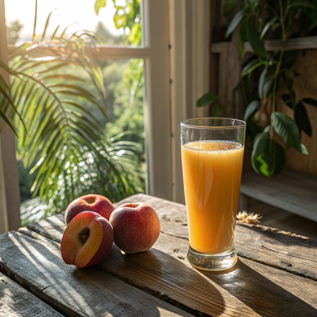 Jumex Peach Juice Nectar - Peach Nectar Made with Fresh Fruit Puree - Tropical Fruit Juice Concentrate for Smoothie Mix, Cocktail Mixers, Kids Drinks