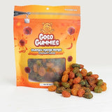Goso Gummies Chamoy Mango Gusher Bombs - 6oz Bag - Spicy & Tangy Mango Filled Candy