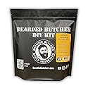 Bearded Butchers Macho Nacho Bratwurst DIY Kit - Make Flavorful Spicy & Cheesy Brats at Home - Includes Nacho Supreme Seasoning, Rebel Red Sauce