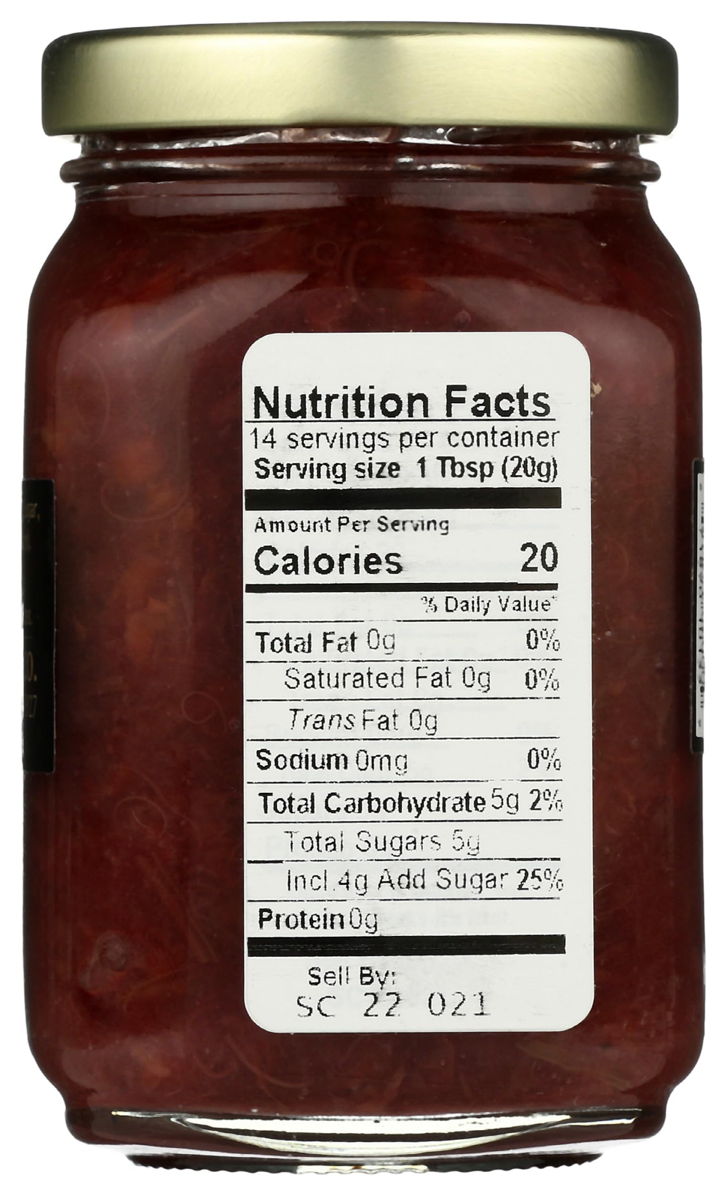 Mountain Fruit Company Sour Cherry & Rhubarb Jam, 9.5 OZ
