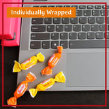 Sperlari Spicchi Su Citrus Orange & Lemon Wedges Hard Candy Bag, Individually Wrapped Italian Sweets, 500 gr / 17.6 Ounce Bag (1-Pack)