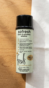 Fred's Sofresh Fabric and Upholstery Refresher - Odor Eliminator, Fabric Freshener for Couch, Carpet, Rugs, 14 Ounce, Fresh Linen Scent, Spray