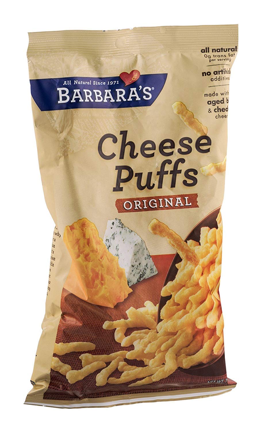 Barbara's Bakery Original Cheese Puffs 7-Ounce (Pack of 24)24