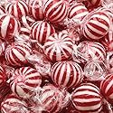 Jumbo Mint Balls - 2 Pound Bulk Pack - Peppermint Candy Individually Wrapped - Classic Peppermint Hard Candy for Jars, Office Bowls, and Party Favors