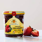 Strawberry Jam Spread USDA Organic Preserve - 12 oz / 340 g - Made in France Traditional Jam Non GMO Gluten Free