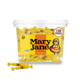 Atkinson's Mary Jane Molasses Peanut Butter Fun Size Candy 0.28oz 130ct Tub