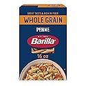 Barilla Whole Grain Penne Pasta, 16 oz. Box - Non-GMO, Made With 100% Whole Grain Durum Wheat - Great Source of Fiber