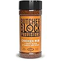 Butcher Block Provisions - Chicken Rub - Zesty Garlic & Spice Blend for Poultry - Sea Salt, Lemon Peel, Chili Powder, Seasoning - 5.9 oz