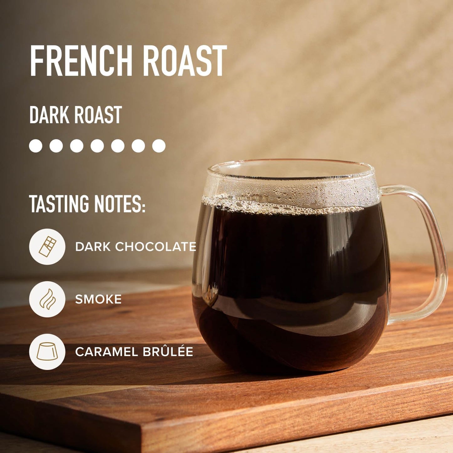 Peet's Coffee, Dark Roast Ground Coffee, 100% Arabica Coffee - French Roast 28 Ounce Bag