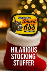 100% Smart Ass Mints - Gift for Sarcastic People - Funny Gifts for Men - Funny Mint Tins - Stocking Stuffers for Friends - Peppermint Mints - Smartass