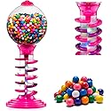 Playo Big Light and Sound Spiral Gumball Bank - 21" - Gumballs Included - Kids Twirling Style Candy Dispenser - Birthday Parties, Novelties, Party