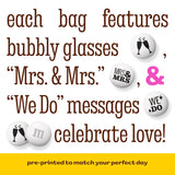 M&M'S Mrs. and Mrs. Wedding Milk Chocolate Candy, 5 lb Bulk Resealable Bag