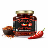 Garlic Gold Organic Extra Spicy Crunchy Chili Crisp | Olive Oil Infused with Garlic & Chili | USDA Organic, Gluten-Free, Keto-Friendly (6.4 oz)