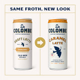 La Colombe Coffee, Caramel Draft Latte, 11 fl oz Cans (Pack of 12), Coffeehouse Quality Cold Brew, Specialty Grade Coffee Beans, Ready-to-Drink
