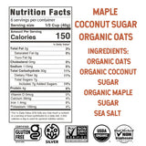 Wildway Organic Rolled Oats, Overnight Oats | Glyphosate-Free, Gluten-Free Oatmeal | Non-GMO, Plant-Based Protein | Regenerative, Sustainable