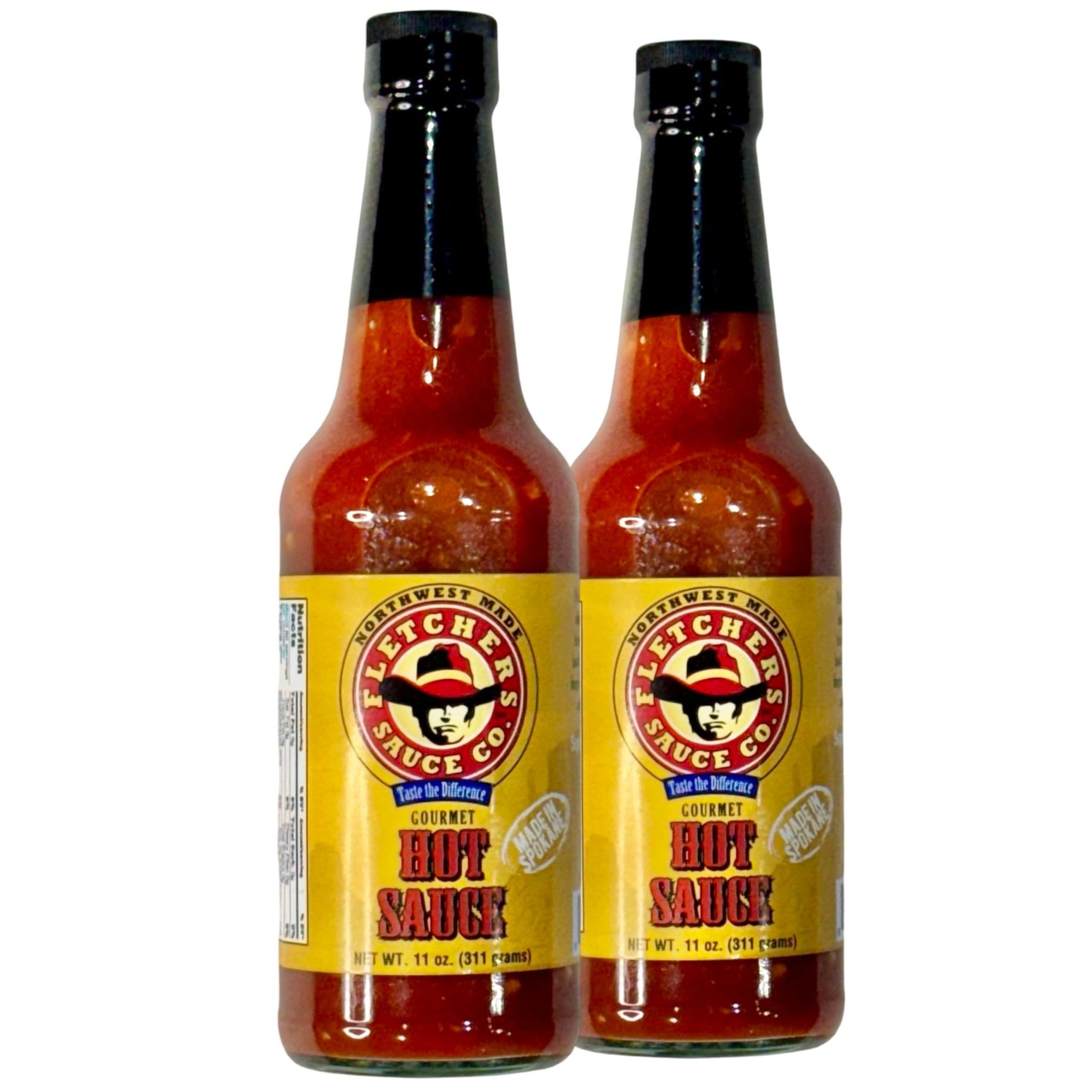 Fletcher’s Gourmet Hot Sauce, Northwest Made in Spokane, Small Batch Artisan Spicy Sauce with Bold Flavor for Marinades, Dipping, and Cooking, Glass