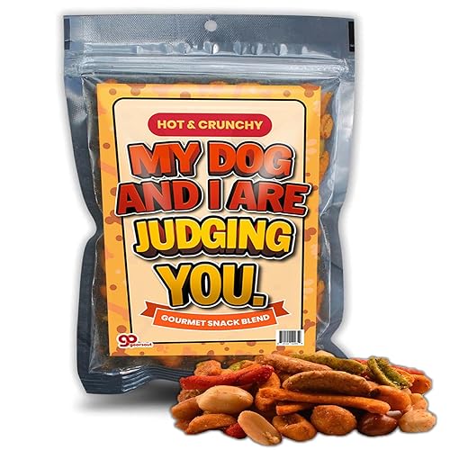 Snack Mix My Dog and I Judge You - Savory Nuts - Gourmet Delight - Perfect for On-the-Go Energy Boost and Guilt-Free Indulgence