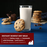 Hoosier Hill Farm Instant Nonfat Dry Milk Powder, 1LB (Pack of 1)