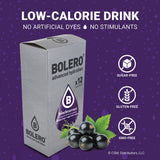 Bolero- Sugar Free Drink Mix Packets Black Currant Fruit Flavors | Powdered Flavored Water Packets | 36 Small Sachet On The Go Packets