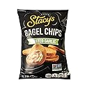 Stacy's Non GMO Baked Bagel Chips 7oz, 2 Pack (Toasted Garlic)