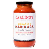 Carlino's Signature Marinara Sauce | Made with All-Natural Ingredients | Preservative Free | Vegan, Gluten Free, Low Sodium, Small Batch, 24 Fl Oz