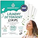 MomRemedy Laundry Detergent Sheets with Powerful Stain Fighting Enzymes - Made in EU, Sulfate Free, Zero Waste Laundry Sheets Detergent in Recyclable