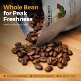 Single Origin Mexico Coffee | Specialty Arabica | Small Batch | Medium Dark Roast | Fresh Roasted | Whole Bean | Espresso