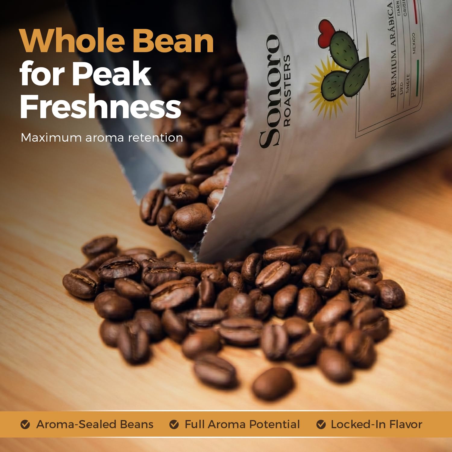 Single Origin Mexico Coffee | Specialty Arabica | Small Batch | Medium Dark Roast | Fresh Roasted | Whole Bean | Espresso