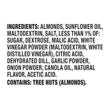 Blue Diamond Almonds, Spicy Dill Pickle Flavored Snack Nuts, Single Serve Bags (1.5 Oz. Tubes, Pack of 12)