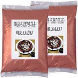Lolly Waffle Red Velvet Waffle Mix, 2 Lbs. (32 ounces) Waffle Mix