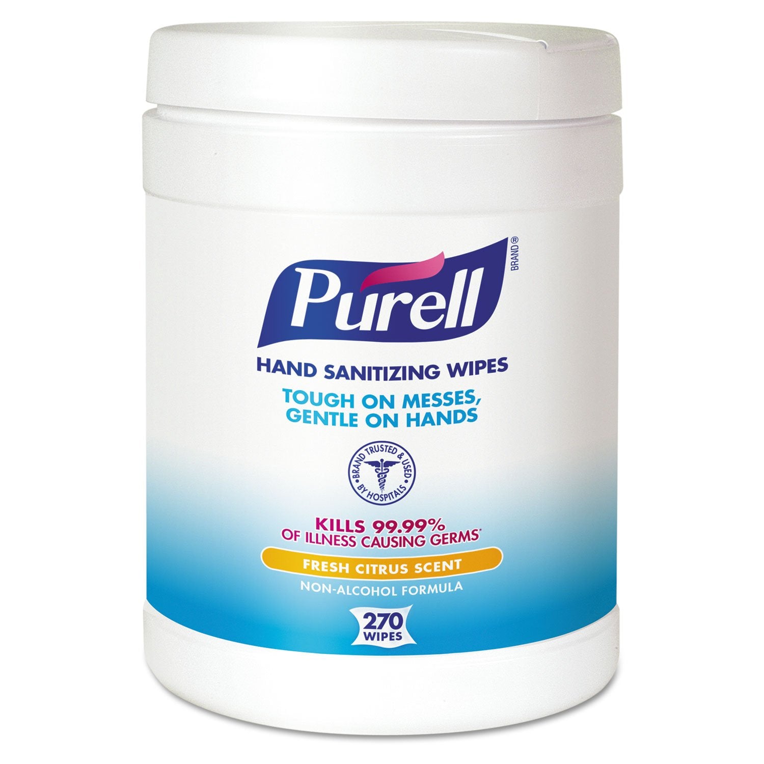 Purell® Sanitizing Wipes, Canister Of 270 Wipes